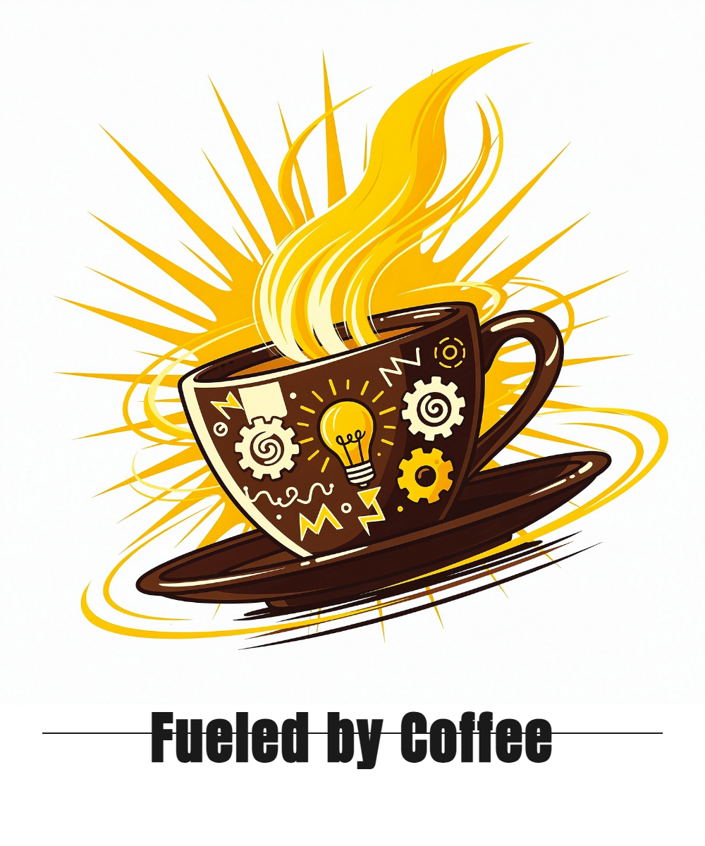 Coffee Then Adulting print design, flat view