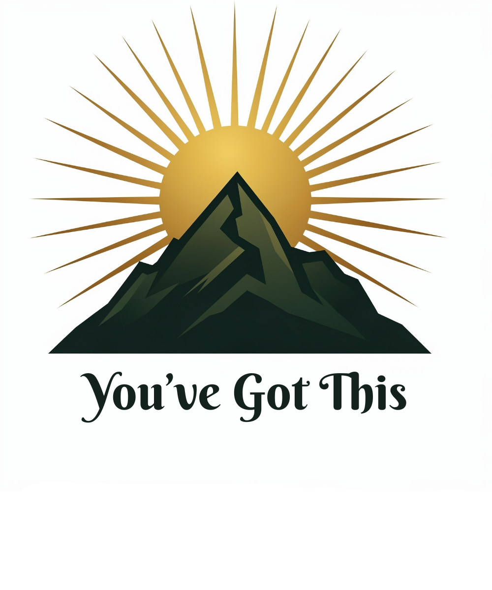 You've Got This! print design, flat view